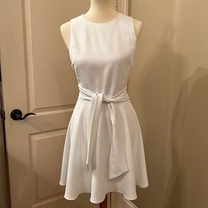 Alice and Olivia white dress